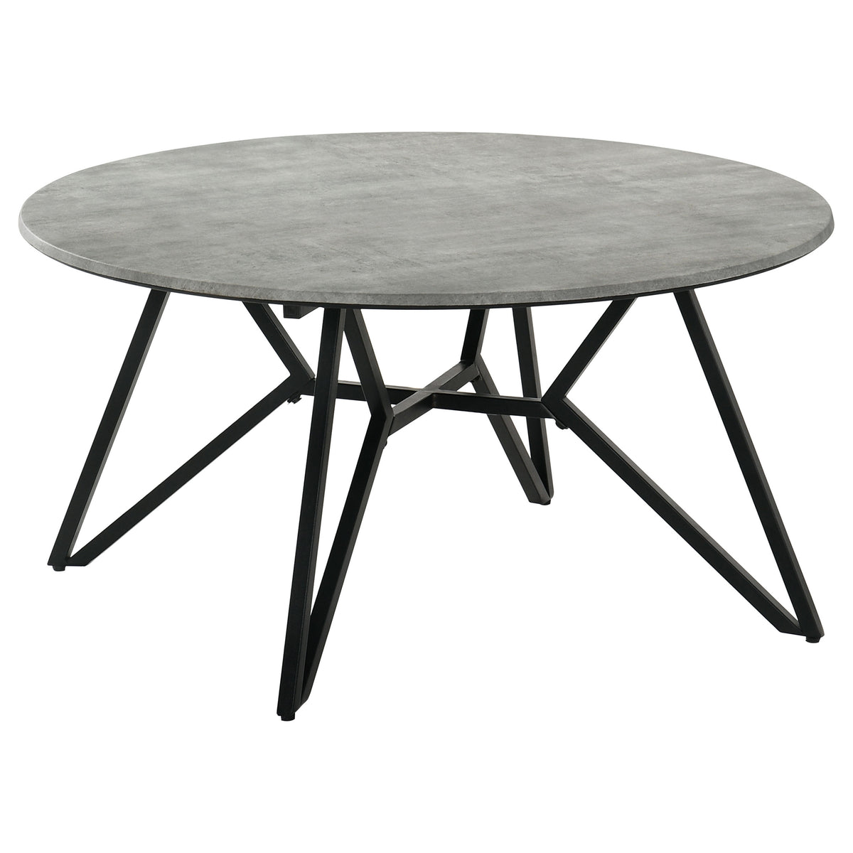 Hadi 3-piece Round SmartTop™ Coffee and End Table Set Cement