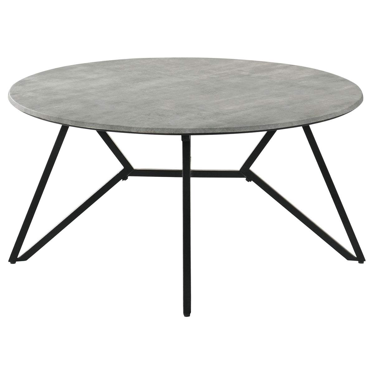 Hadi 3-piece Round SmartTop™ Coffee and End Table Set Cement