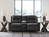 Mackmenville Reclining Loveseat with Console
