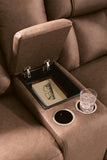 Mackmenville Reclining Loveseat with Console