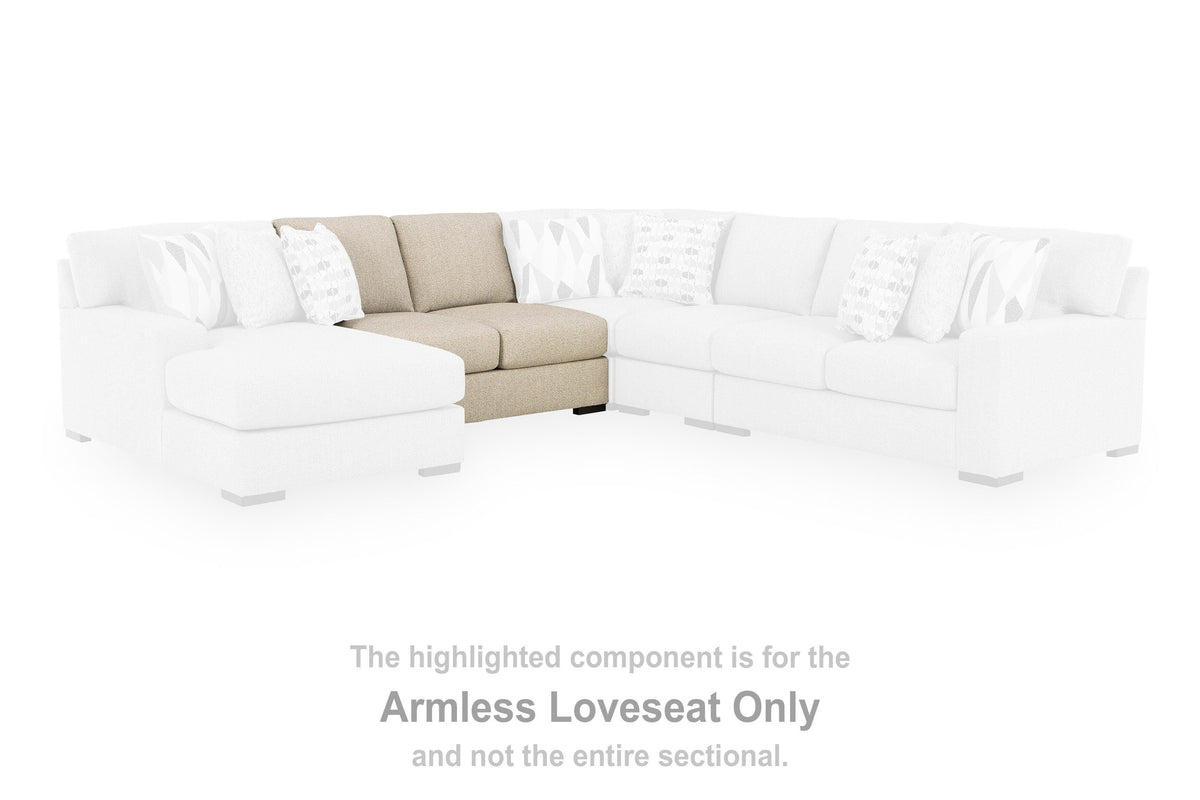 Laurelgrove Armless Loveseat