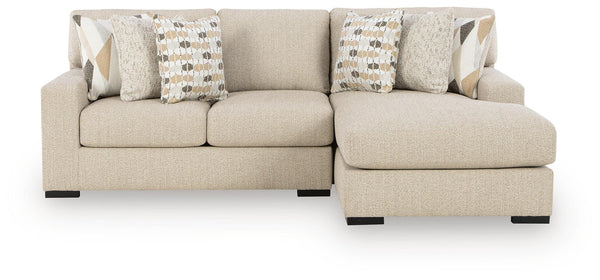 Laurelgrove Pebble 2-Piece Sectional Sofa with Right-Arm Facing Chaise
