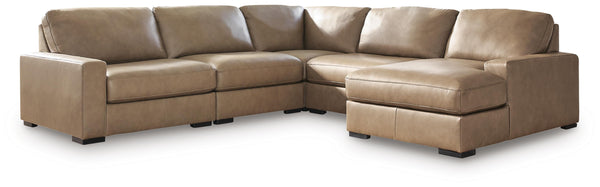 Veronella Sahara 5-Piece Sectional with Right-Arm Facing Chaise
