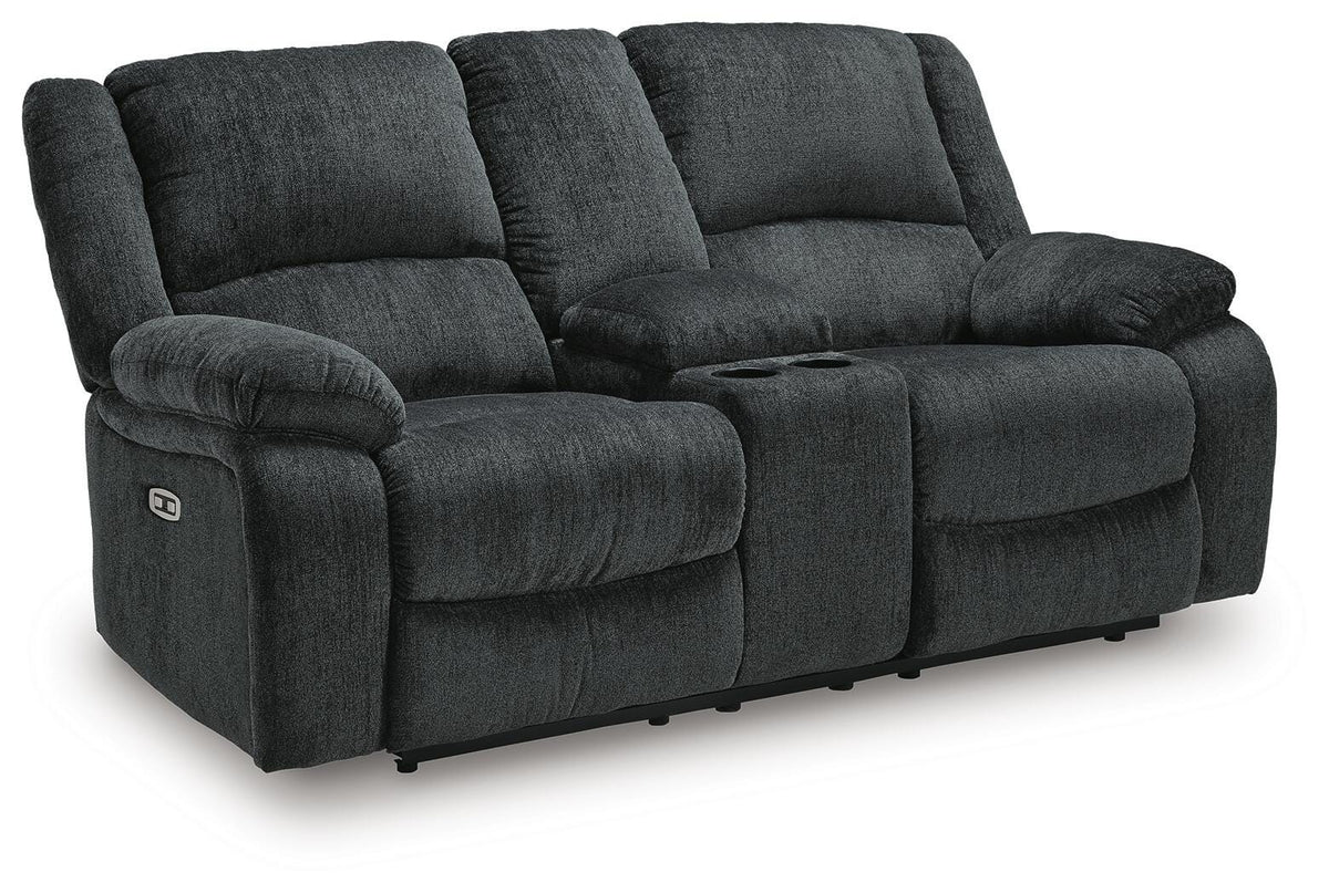 Draycoll 2 Power Reclining Loveseats and Recliner