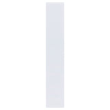 Theo 71-inch 6-shelf Bookshelf White