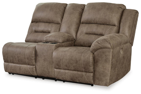 Ravenel Right-Arm Facing Power Reclining Loveseat with Console
