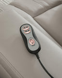 Elevate Edges Glider Reclining Loveseat with Console