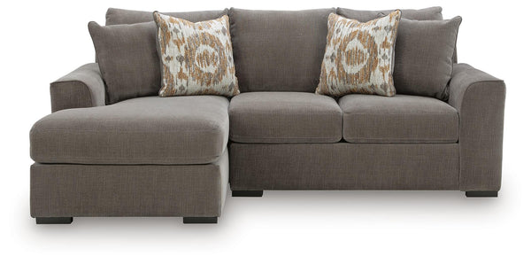 Larson Levee Espresso 2-Piece Sectional Sofa with Left-Arm Facing Chaise