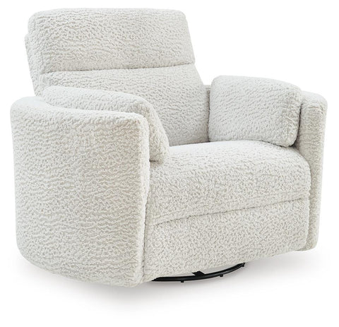 Gosaldo Swivel Power Glider Recliner