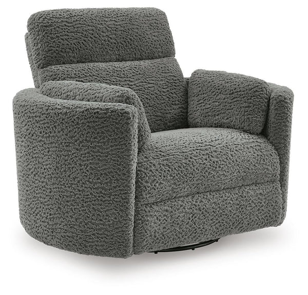 Gosaldo Swivel Power Glider Recliner