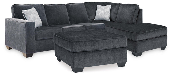 Altari 2-Piece Sleeper Sectional and Ottoman