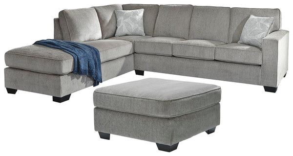 Altari Alloy 2-Piece Sectional with Oversized Ottoman (Left-Facing Chaise)