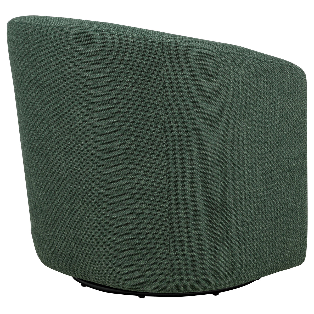 Mossbrook Fabric Upholstered Swivel Accent Chair Green