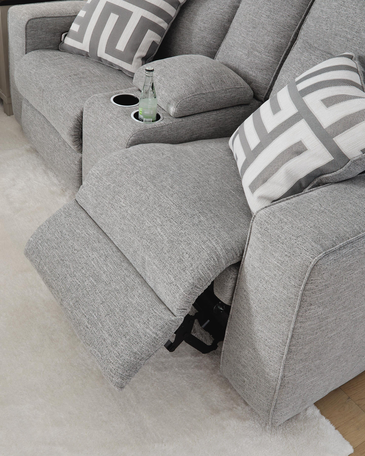 Biscoe Power Reclining Loveseat with Console