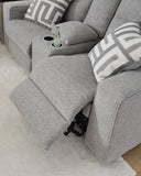 Biscoe Power Reclining Loveseat with Console
