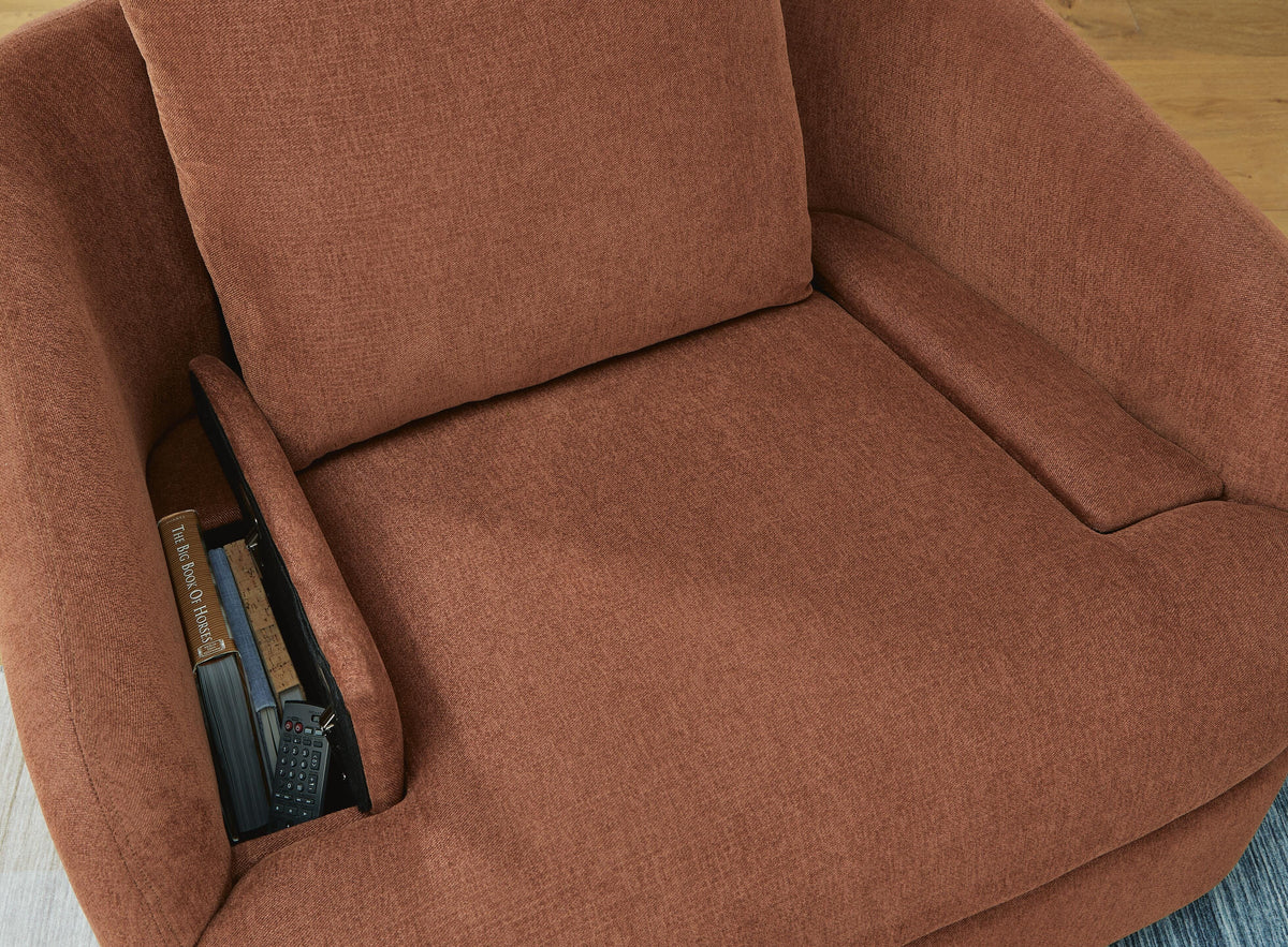 Modmax 5-Piece Sectional and Swivel Glider Recliner