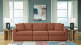 Modmax 3-Piece Sectional Sofa, 2-Piece Sectional Loveseat and Swivel Glider Recliner