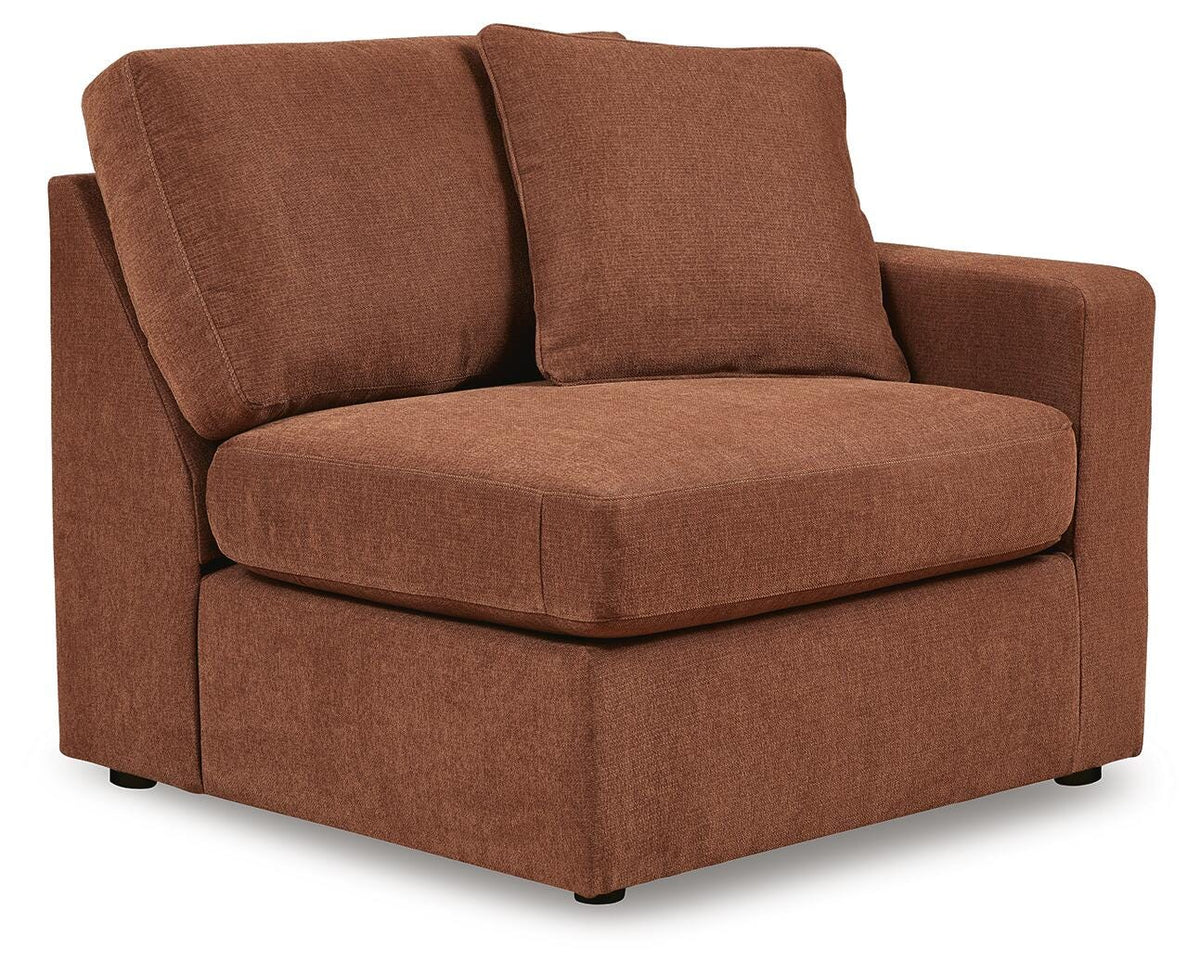 Modmax 3-Piece Sectional Sofa, 2-Piece Sectional Loveseat and Swivel Glider Recliner