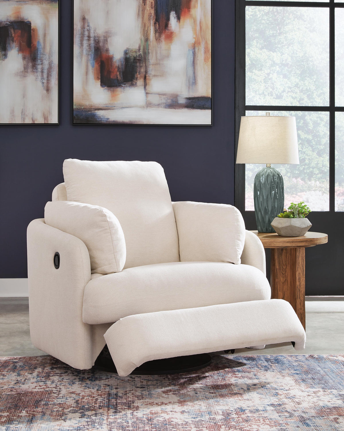 Modmax 6-Piece Sectional and Swivel Glider Recliner