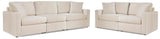 Modmax 3-Piece Sectional Sofa and 2-Piece Sectional Loveseat