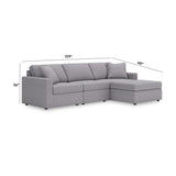 Modmax 3-Piece Sectional with Chaise