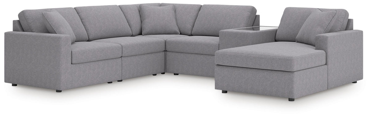 Modmax 6-Piece Sectional with Chaise