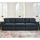 Modmax 3-Piece Sectional Sofa, 2-Piece Sectional Loveseat and Swivel Glider Recliner