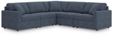 Modmax 5-Piece Sectional and Swivel Glider Recliner