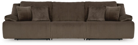 Top Tier 3-Piece Reclining Sectional Sofa