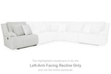 Top Tier Left-Arm Facing Recliner