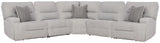 Acklen Place 5-Piece Power Reclining Sectional