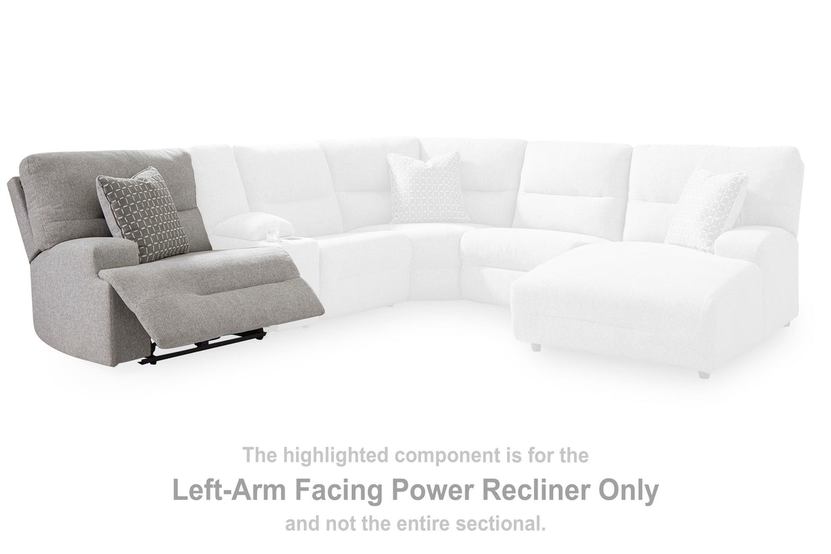 Acklen Place Left-Arm Facing Power Recliner