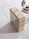 Travertine Duo Coffee Table | Olivia Special | View 6