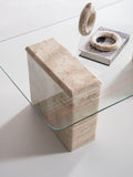 Travertine Duo Coffee Table | Olivia Special | View 5