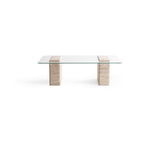 Travertine Duo Coffee Table | Olivia Special | View 7