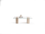 Travertine Duo Coffee Table | Olivia Special | View 4