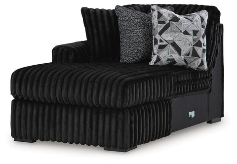 Midnight-Madness Left-Arm Facing Corner Chaise