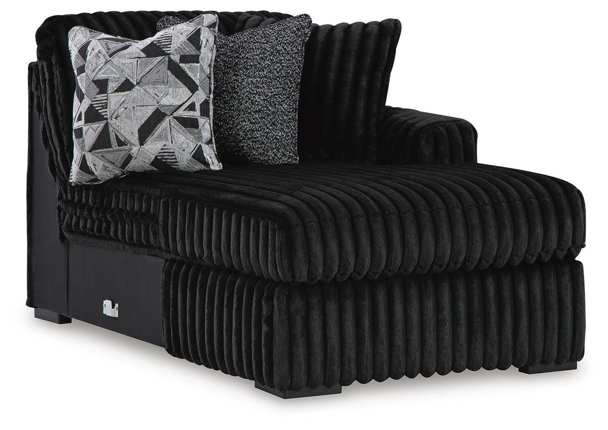 Midnight-Madness Right-Arm Facing Corner Chaise