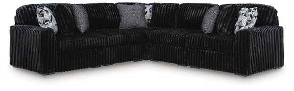 Midnight-Madness 5-Piece Sectional