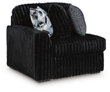 Midnight-Madness Left-Arm Facing Corner Chair