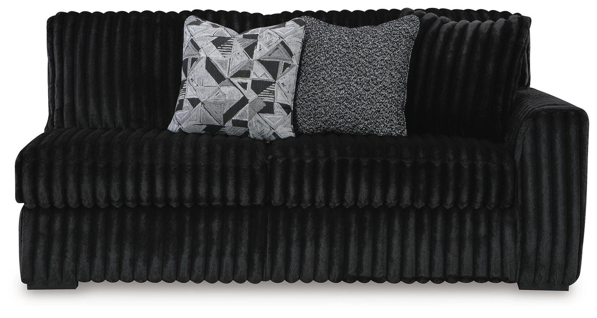 Midnight-Madness 3-Piece Sectional with Chaise