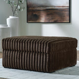 Midnight-Madness Oversized Accent Ottoman