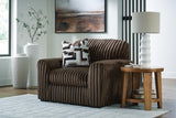 Midnight-Madness 4-Piece Sectional and Oversized Chair