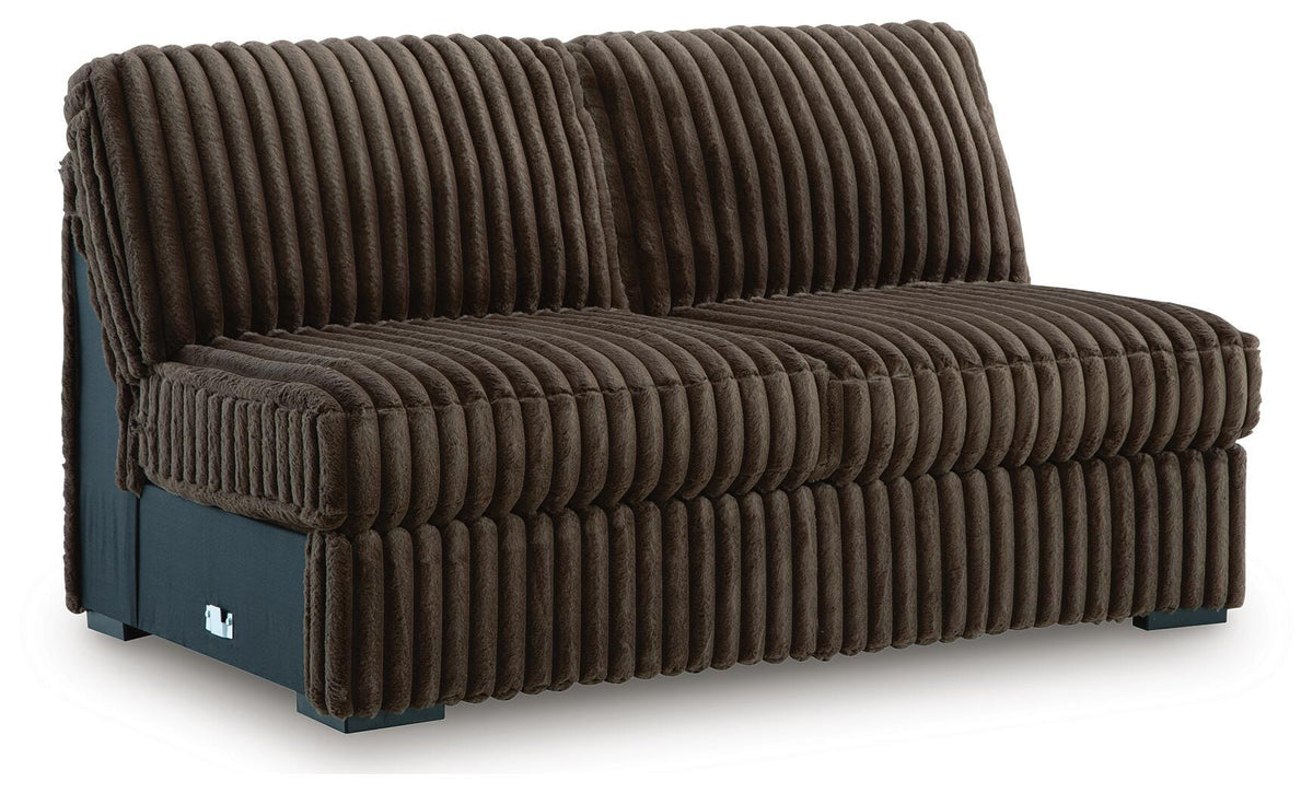 Midnight-Madness 4-Piece Sectional and Oversized Chair