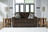 Midnight-Madness Loveseat, Oversized Chaise and Ottoman