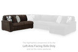 Midnight-Madness Left-Arm Facing Sofa