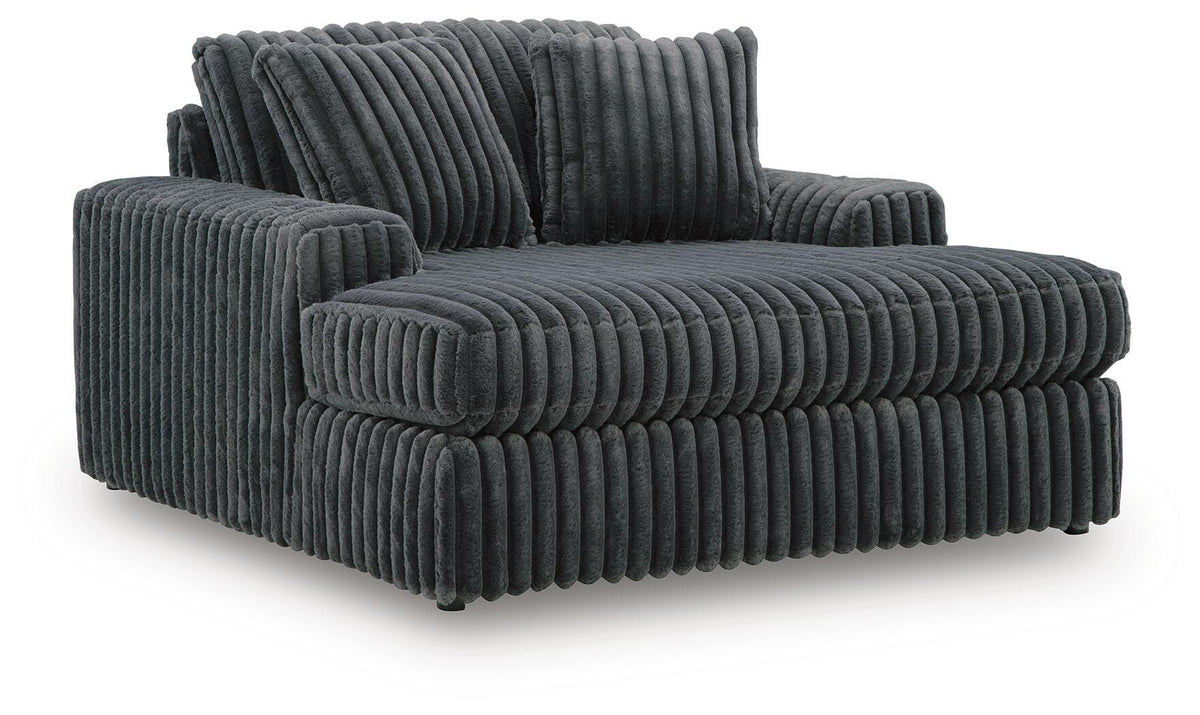 Midnight-Madness Oversized Chaise