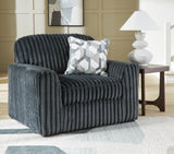 Midnight-Madness Sofa and Oversized Chair