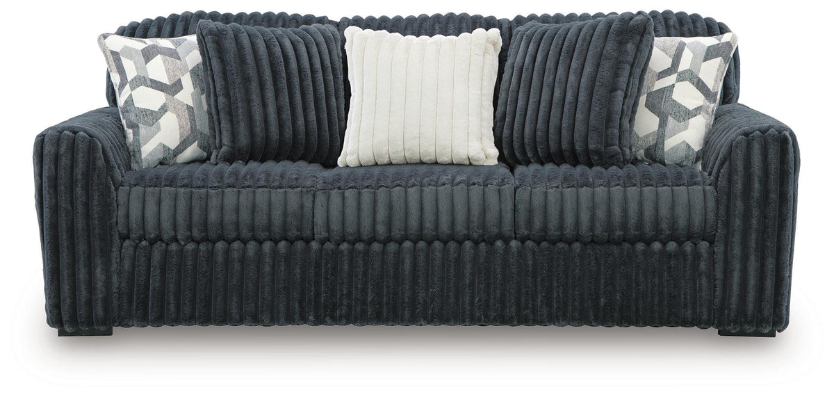 Midnight-Madness Sofa and Oversized Chair