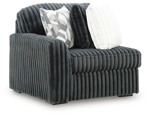 Midnight-Madness Left-Arm Facing Corner Chair